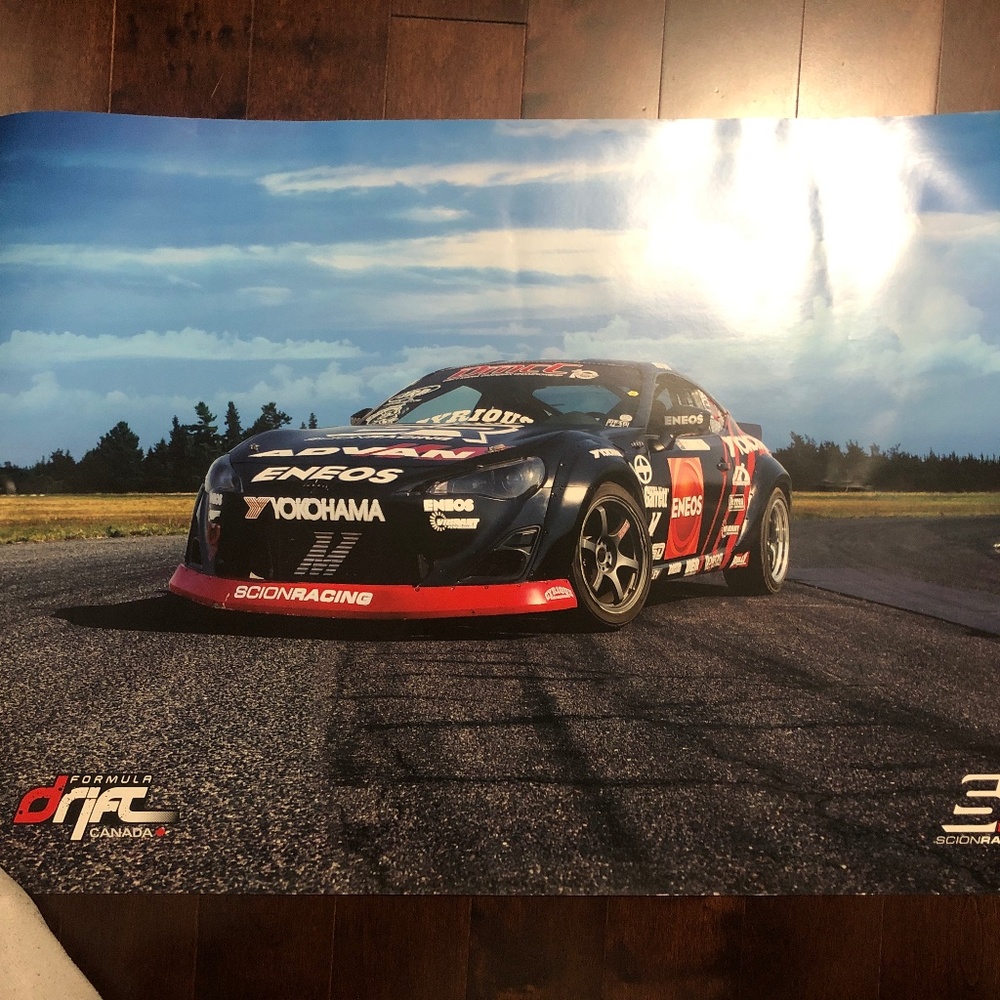 Formula Drift x Scion Racing Poster